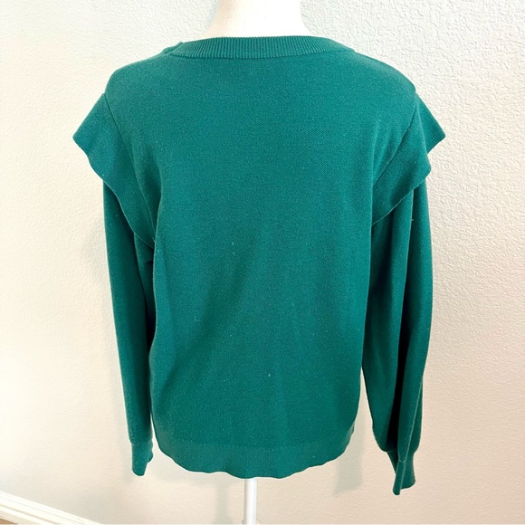 CROSBY by Mollie Burch Teal Knit Top - Picture 2 of 4